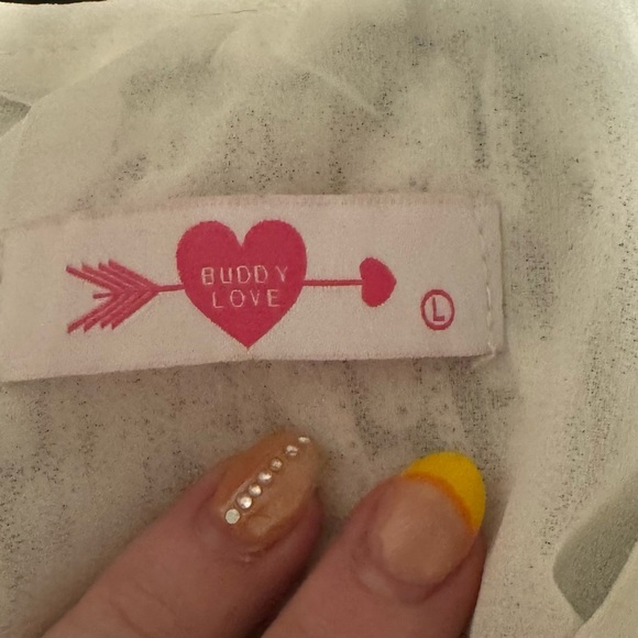 Buddy Love Sequin Disco Strappy Dress Size Large - Picture 5 of 6